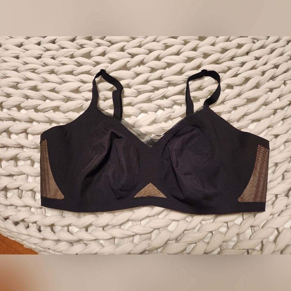 Honeylove Bra Crossover Black Bra size 2X